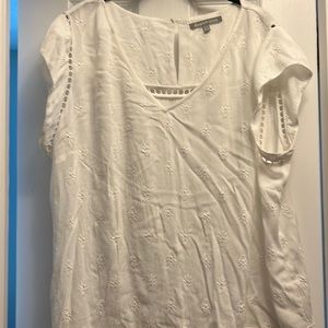 Women’s Plus Size Daniel Rainn White Blouse